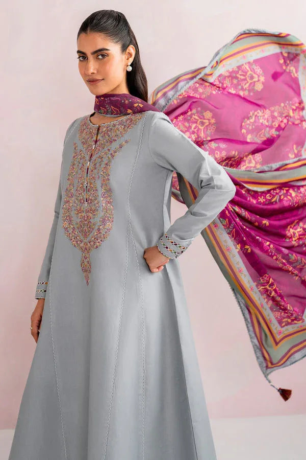 Jazmin | Embroidered Lawn | USE - 9090 - Rang-e-Khaas