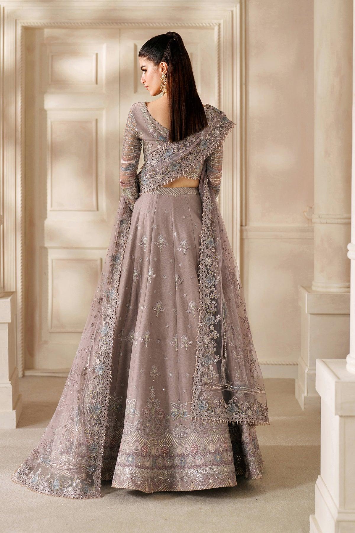 EMBROIDERED NET CH14-04 STITCHED