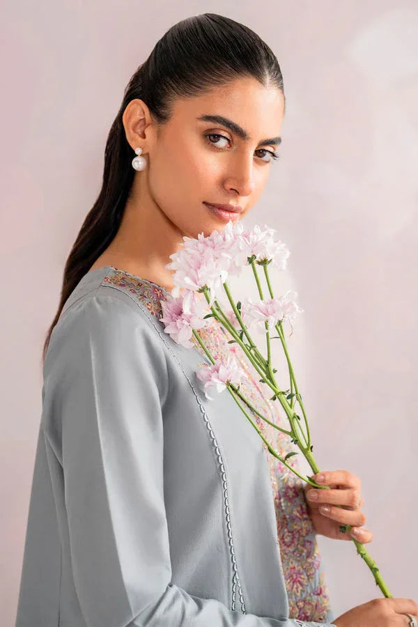 Jazmin | Embroidered Lawn | USE - 9090 - Rang-e-Khaas