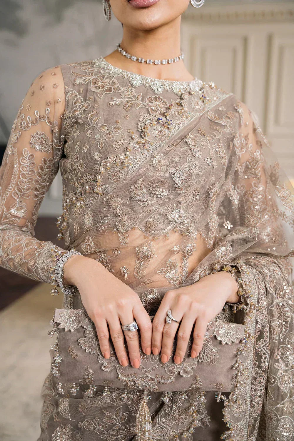 Baroque | Chantelle Embroidered Collection | CH12-06 - Rang-e-Khaas