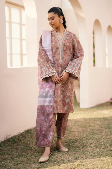 Baroque | Luxury Pret 24 | LAWN UF-602 - Rang-e-Khaas