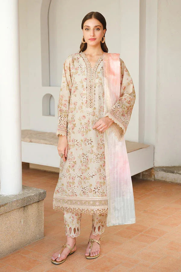 Baroque | Luxury Pret 24 | LAWN UF-656 - Rang-e-Khaas