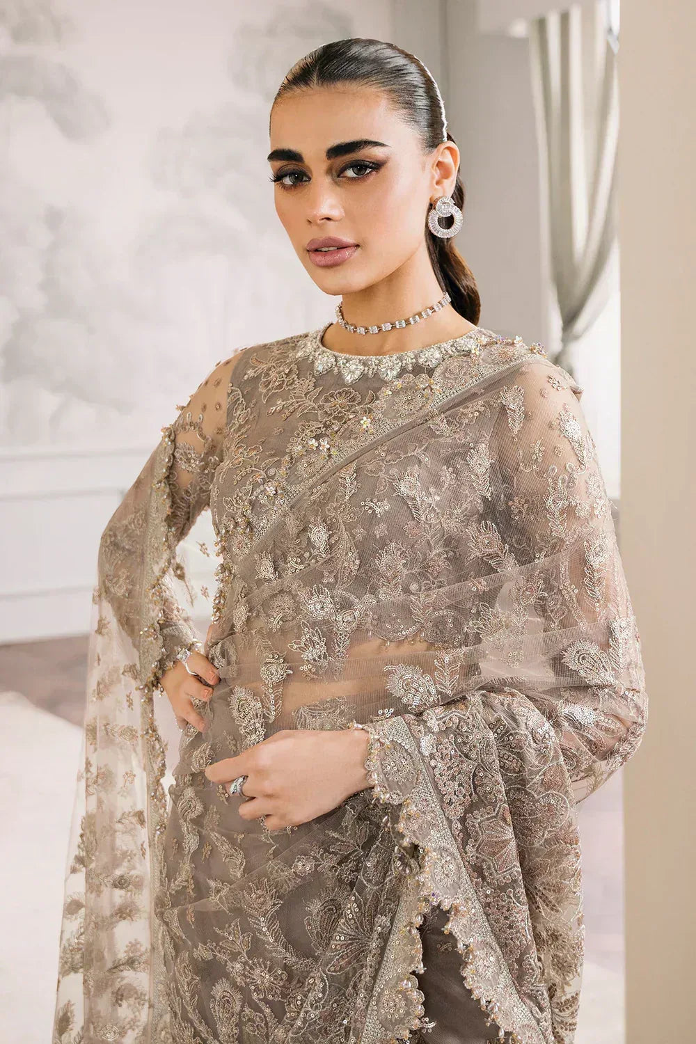 Baroque | Chantelle Embroidered Collection | CH12-06 - Rang-e-Khaas