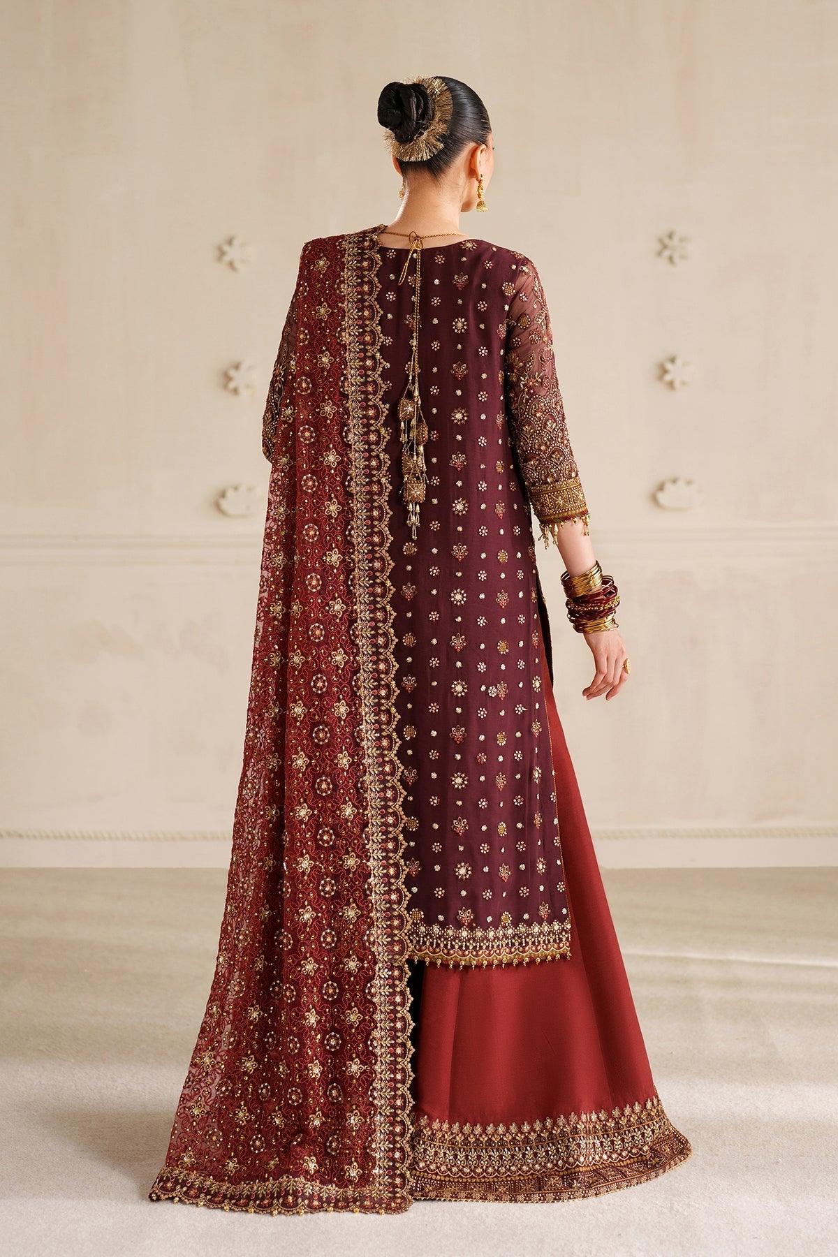 EMBROIDERED CHIFFON CH14-07 STITCHED