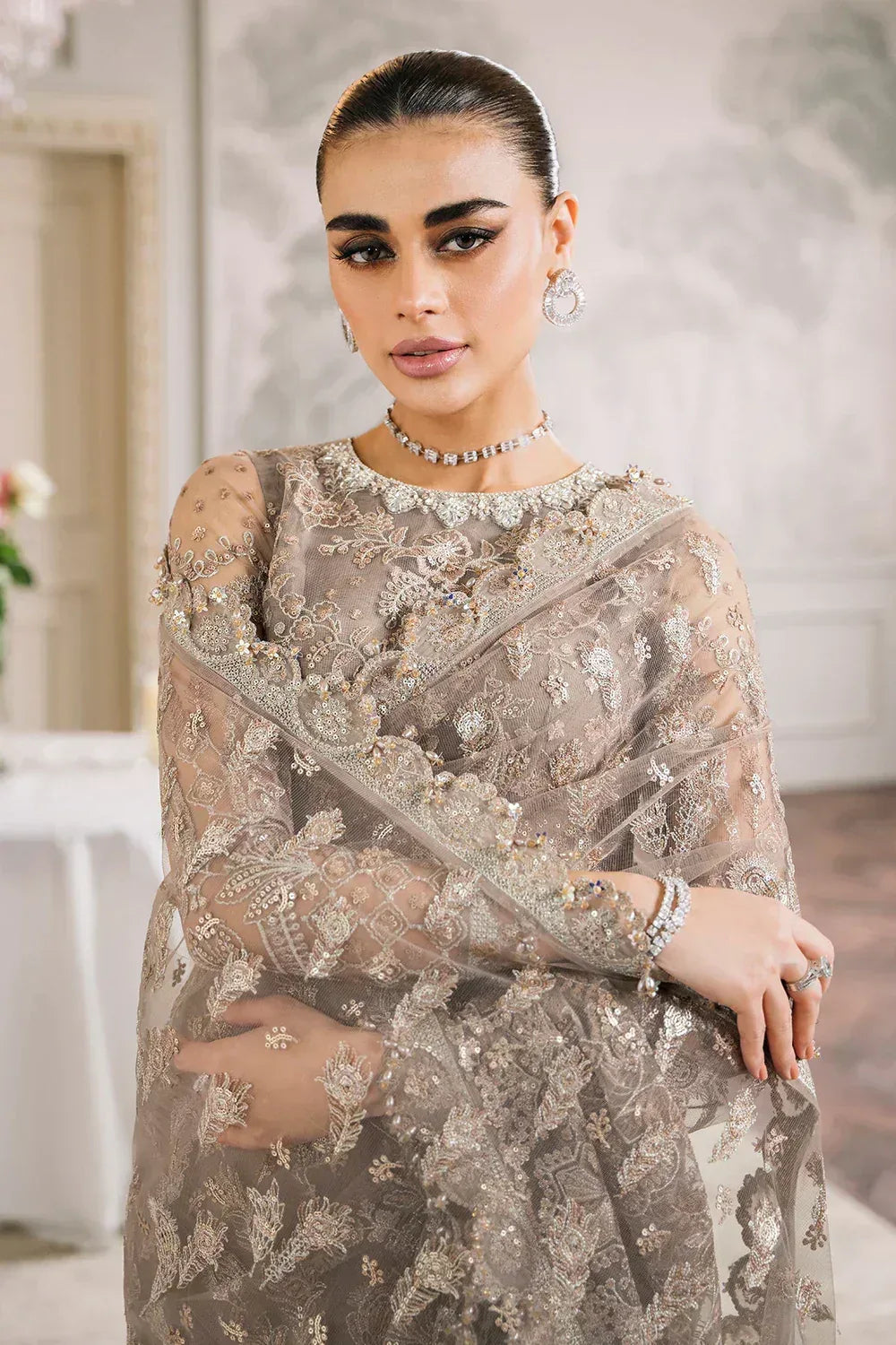 Baroque | Chantelle Embroidered Collection | CH12-06 - Rang-e-Khaas