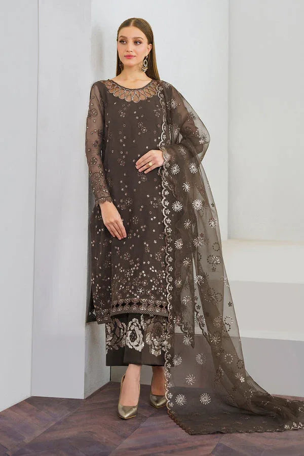 Baroque | Luxury Pret 24 | CHIFFON UF-524 - Rang-e-Khaas