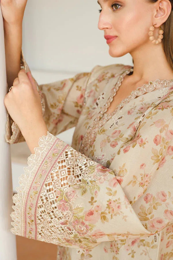 Baroque | Luxury Pret 24 | LAWN UF-656 - Rang-e-Khaas