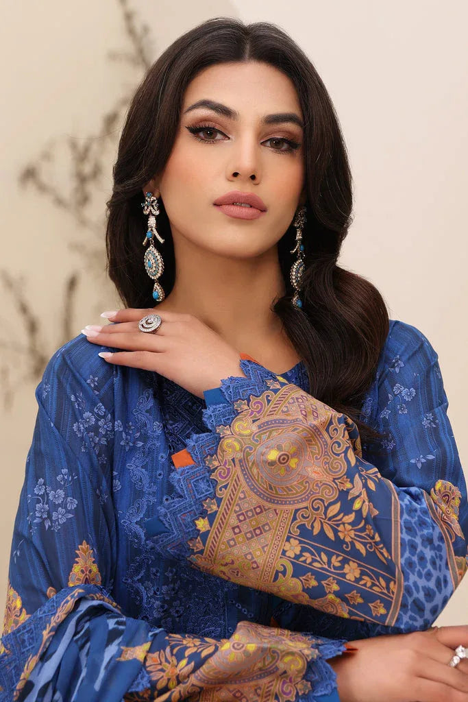 Charizma | Naranji Embroidered Lawn 24 | CN4-005 - Rang-e-Khaas