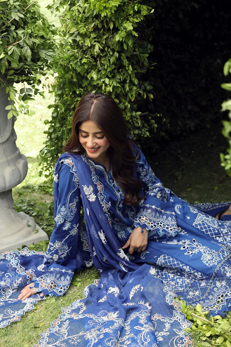 Qalamkar | Festive Lawn 2024 | PS-08 FARHEEN - Rang-e-Khaas