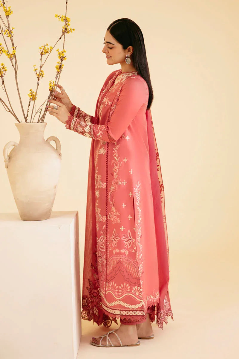 Qalamkar | Qlinekari Luxury Lawn | SQ-09 SENA - Rang-e-Khaas