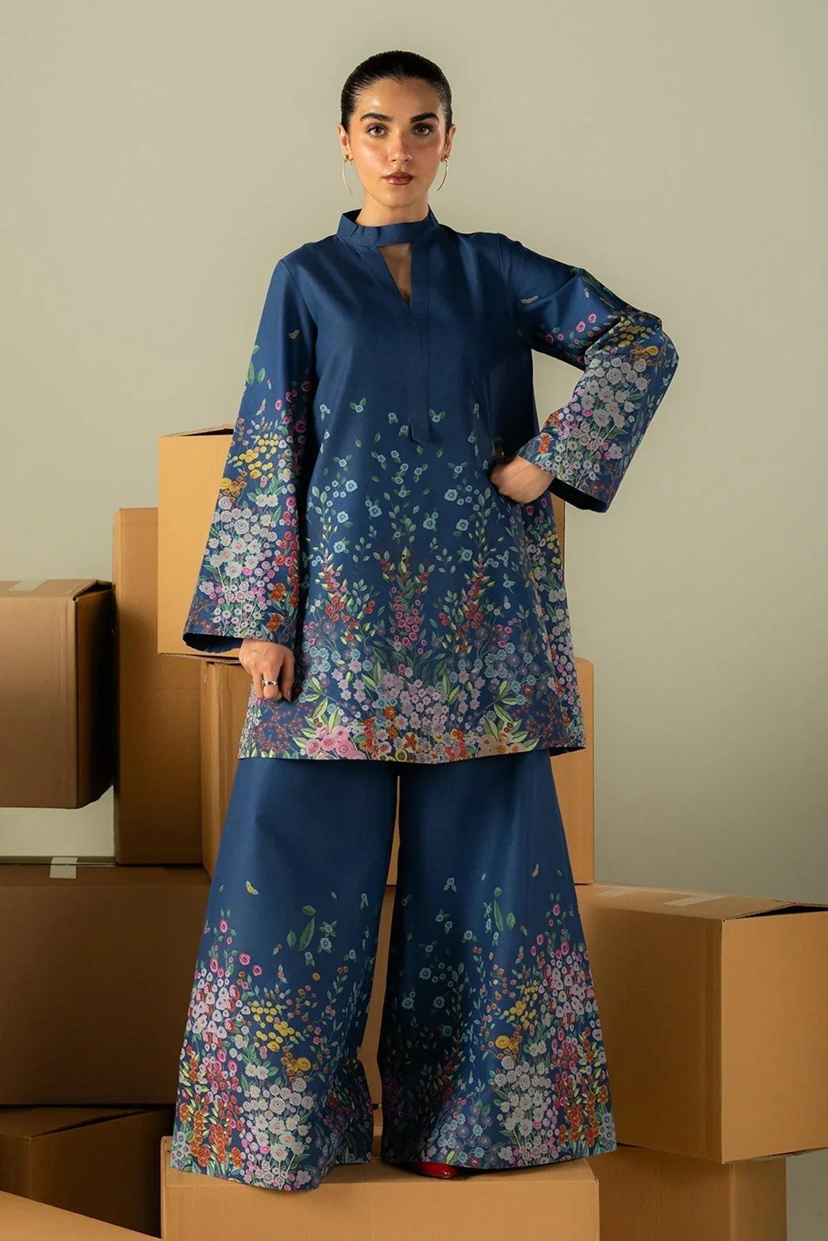 Afrozeh | Coords 25 | Muted - Rang-e-Khaas