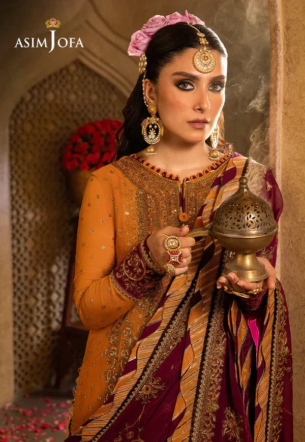 Asim Jofa | Velvet Festive 23 | AJVF-07 - Rang-e-Khaas