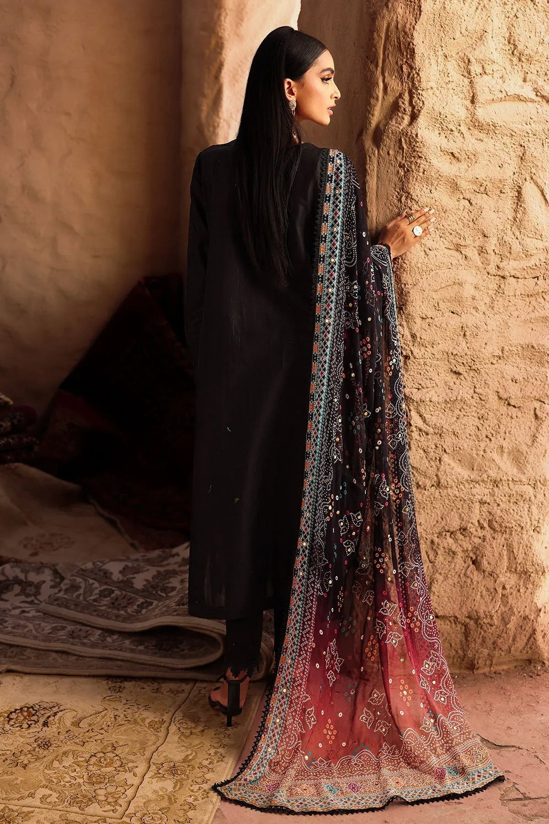 Nureh | Bazaar Lawn | NE-162 - Rang-e-Khaas