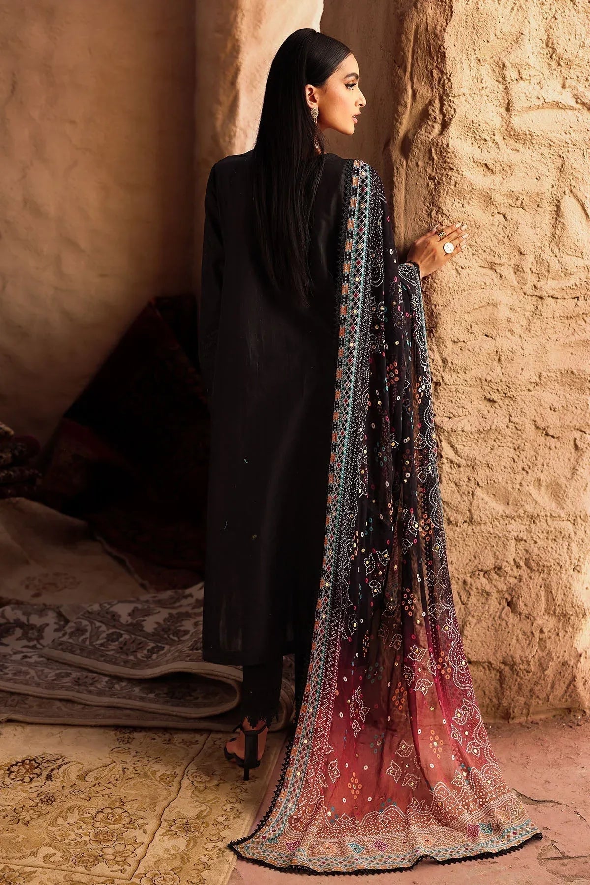 Nureh | Bazaar Lawn | NE-162 - Rang-e-Khaas