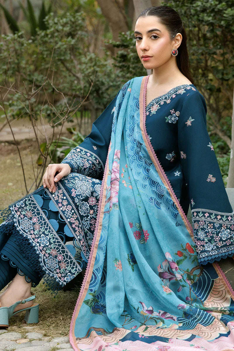 Farasha | Summer weaves| Mist Blue