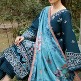 Farasha | Summer weaves| Mist Blue