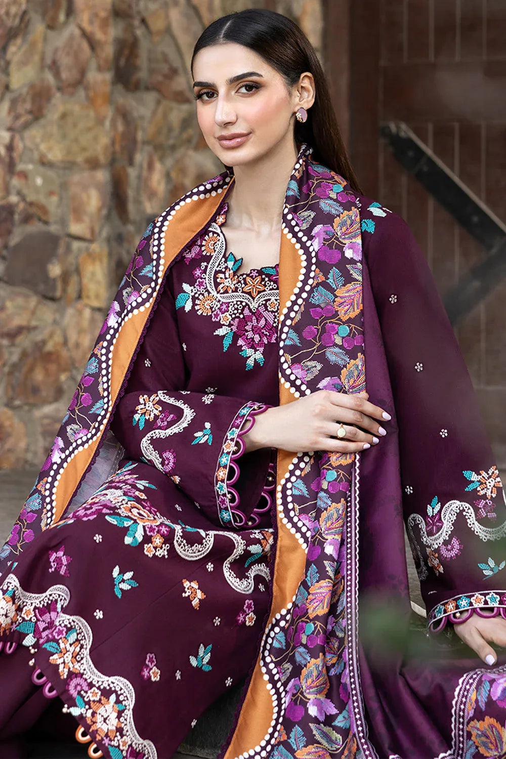 Farasha | Eminence Khaddar 25 | Pheona - Rang-e-Khaas