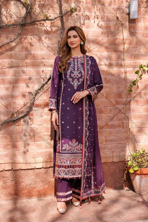 Farasha | Kaavish Lawn 24 | SHADOW BERRY - Rang-e-Khaas