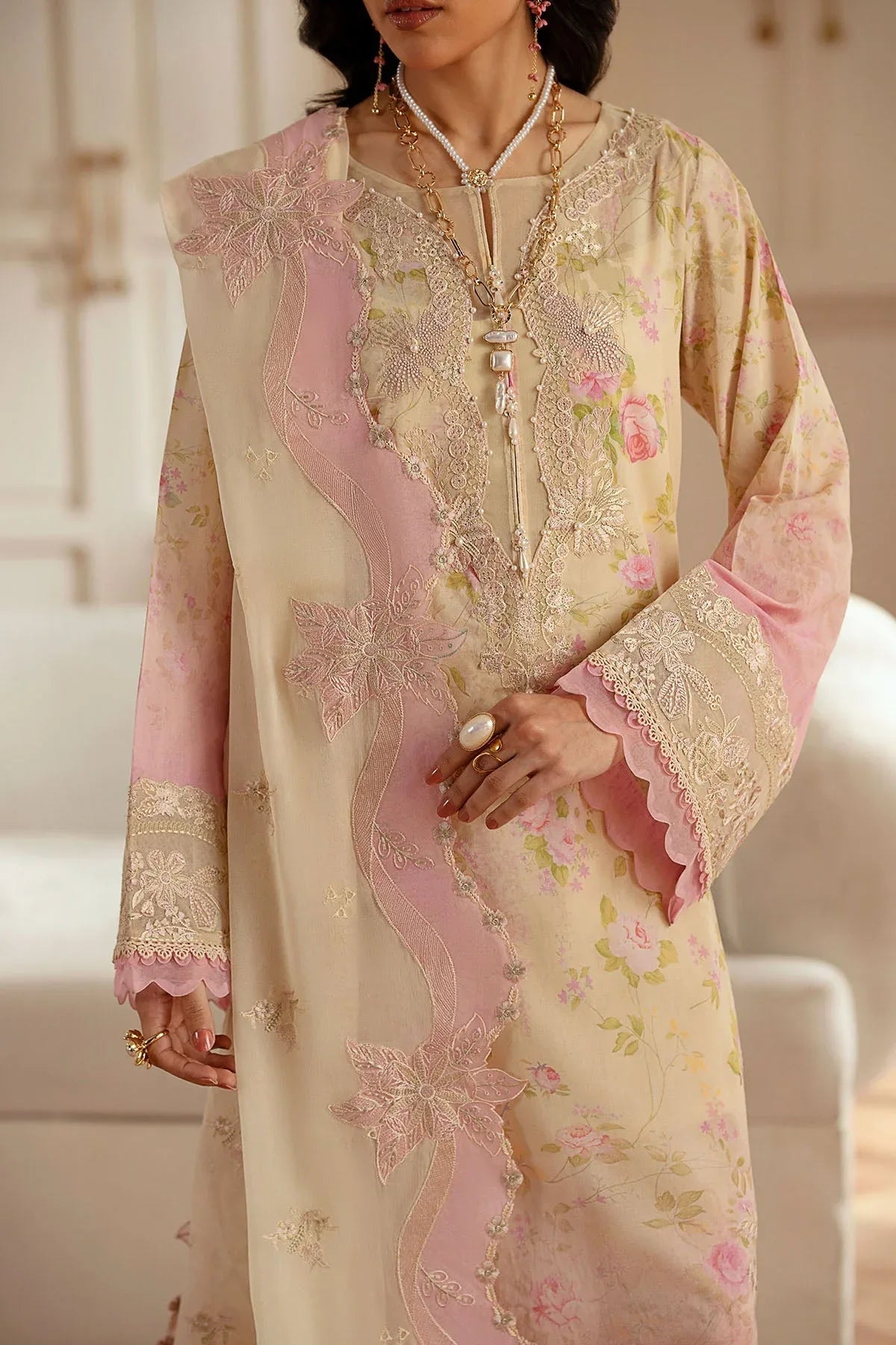 Nureh | Feya Eid Lawn | FE-05 - Rang-e-Khaas