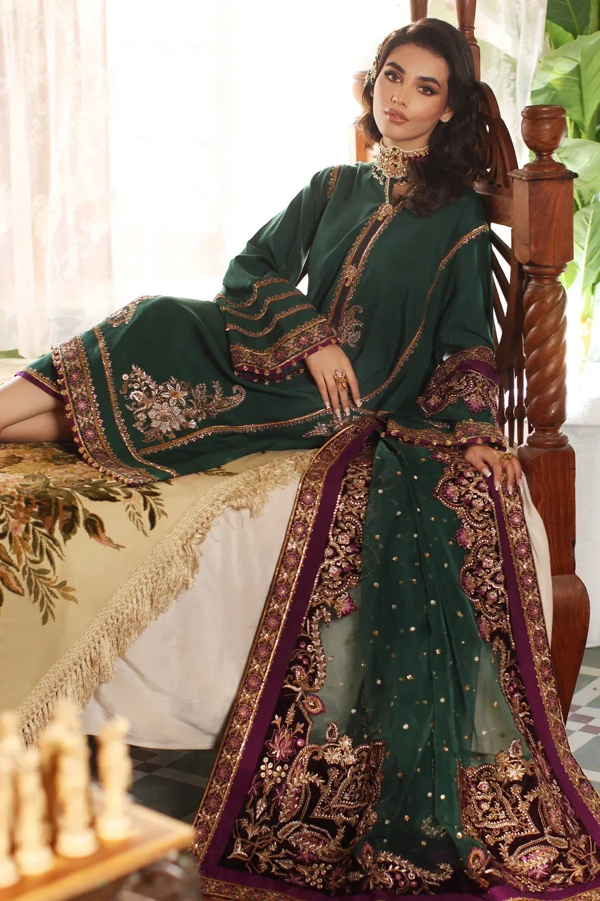 Mina Kashif | Meeral Formals 23 | MKF23-15 - Rang-e-Khaas