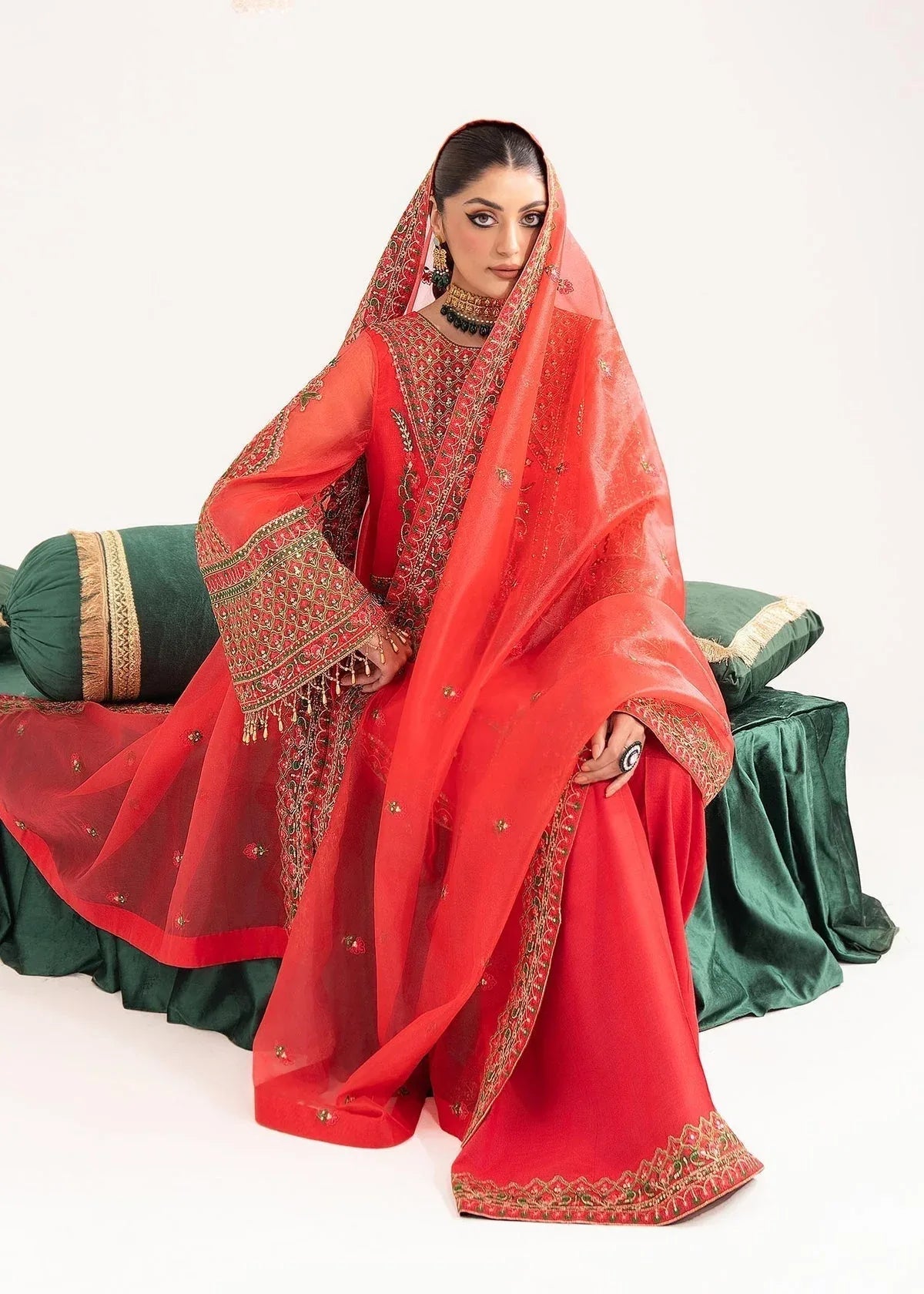 Dastoor | Sajni Luxury Eid Collection 24 | Khudeeja - Rang-e-Khaas