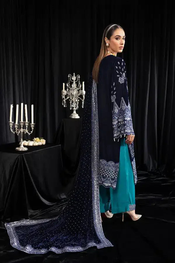Nureh | Maya Velvet 23 | Safeena - Rang-e-Khaas