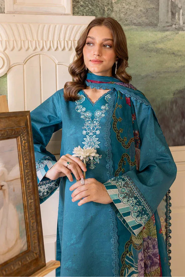 Farasha | Seraya Lawn 24 | PERIWINKLE - Rang-e-Khaas