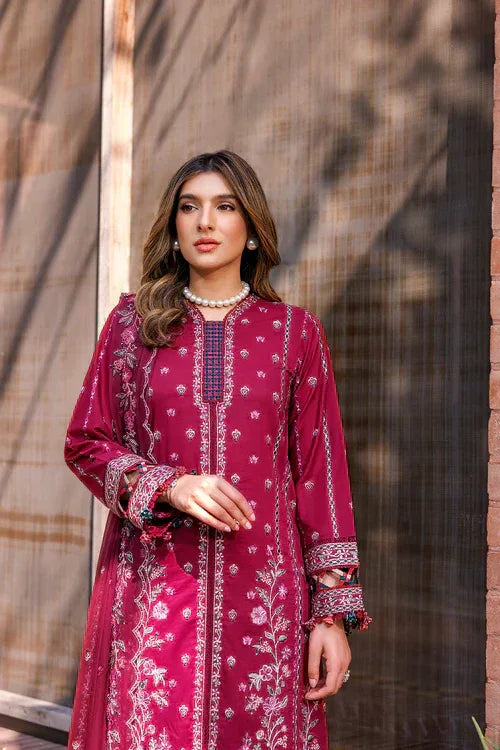 Farasha | Kaavish Lawn 24 | GARNET GLAM - Rang-e-Khaas