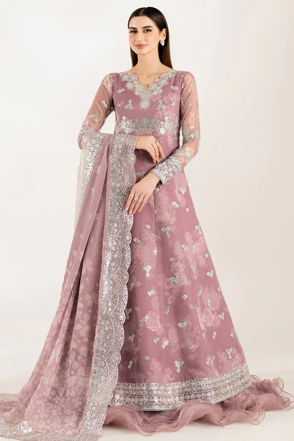 Farasha | Fiorella Formals | Rosy Spark - Rang-e-Khaas
