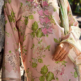ELAF Signature Embroidered Lawn Unstitched 3Pc Suit ESL-05B DELIGHT DRAPE