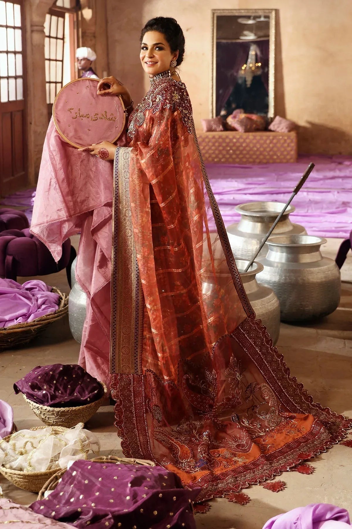 Nureh | Jhoomro Wedding Formals | NL-71 GEHNA - Rang-e-Khaas