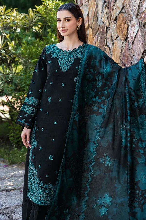 Farasha | Eminence Khaddar 25 | Sepia - Rang-e-Khaas