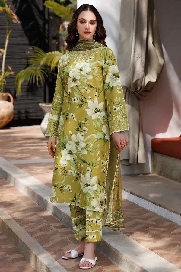 Farasha | Printed Essentials | Marigold Haze - Rang-e-Khaas