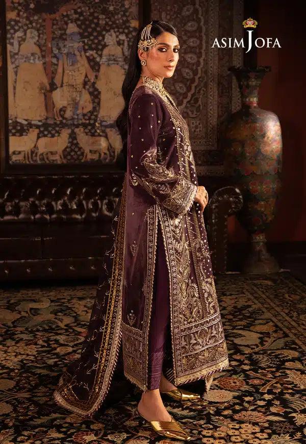 Asim Jofa | Makhmal Wedding Velvet 23 | AJMM-06 - Rang-e-Khaas