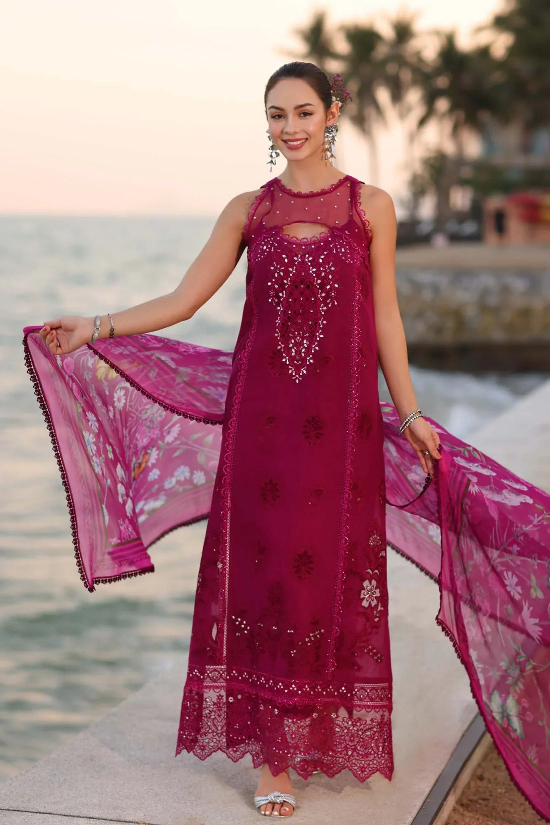 Noor by Saadia Asad | Eid Luxury Laserkari 25 | D9-A - Rang-e-Khaas