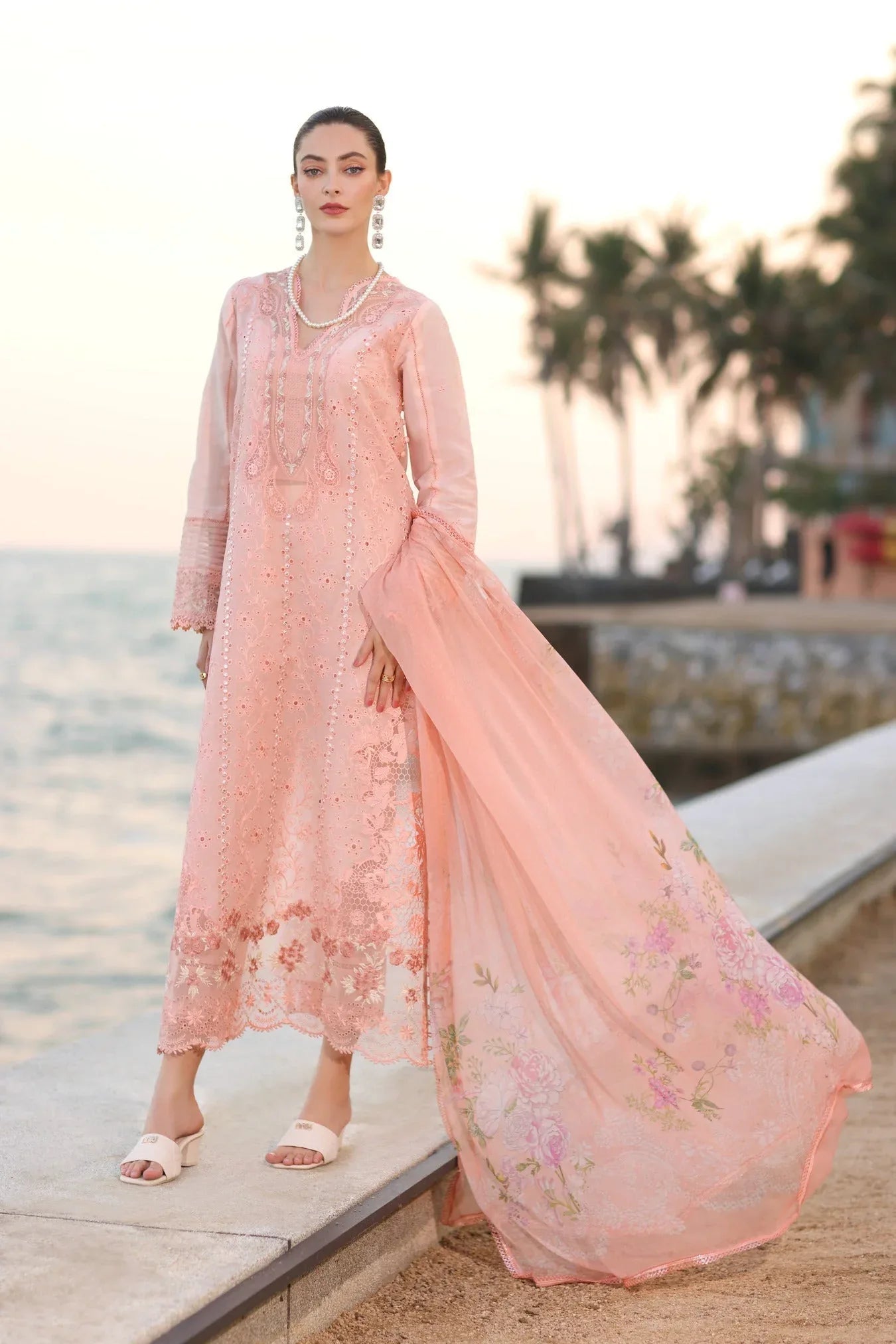 Noor by Saadia Asad | Eid Luxury Laserkari 25 | D3-B - Rang-e-Khaas