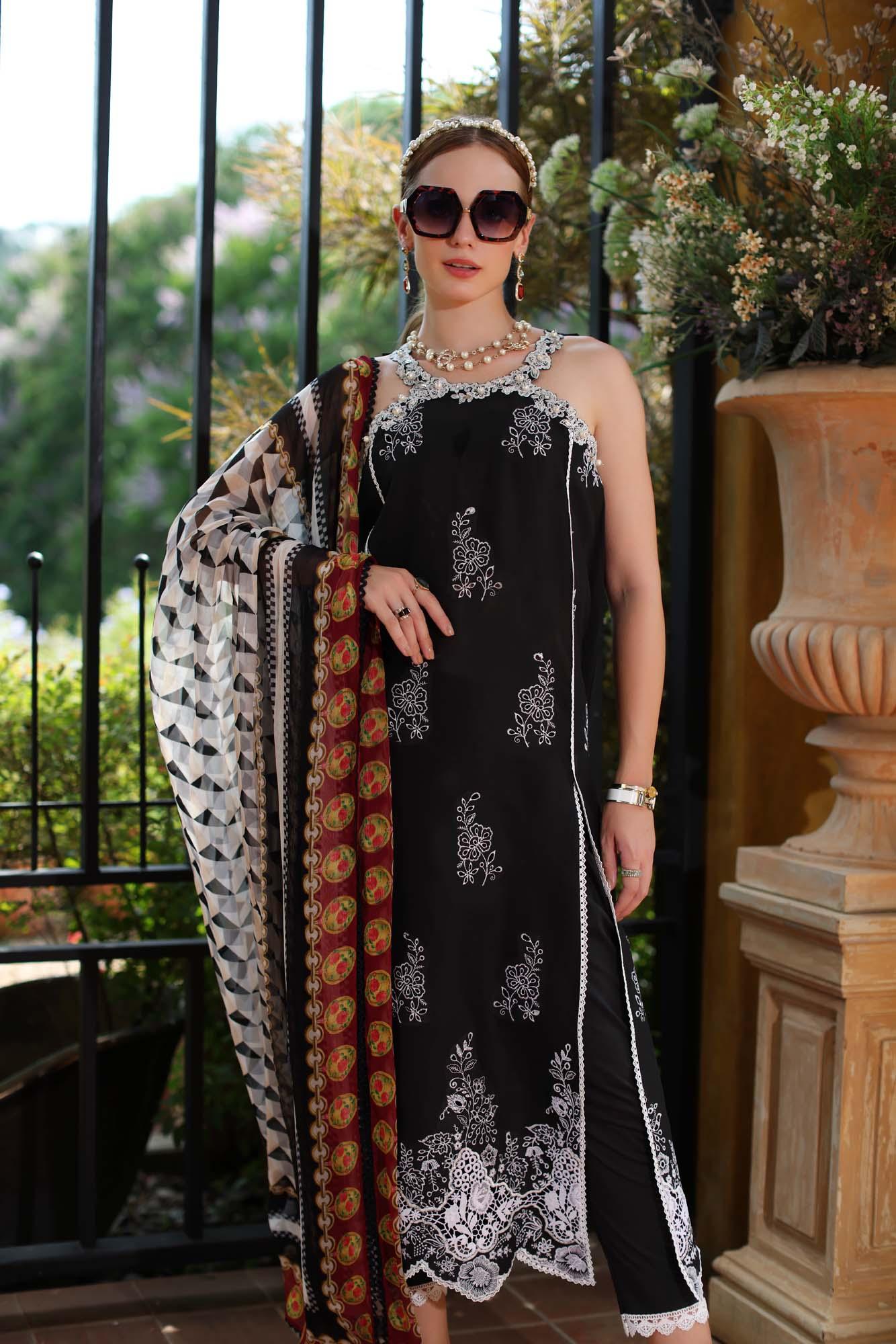 Noor by Saadia Asad | Eid Luxe Printkari 24 | D6 - Rang-e-Khaas