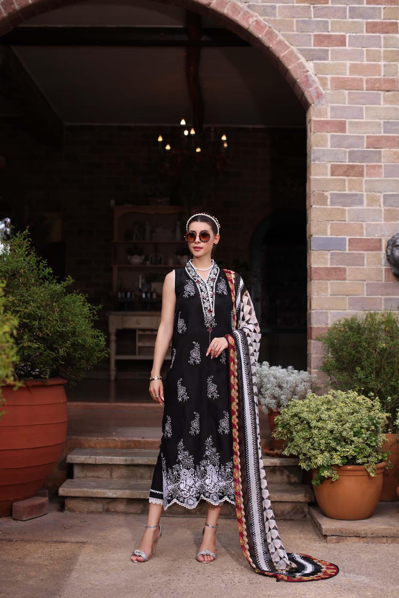 Noor by Saadia Asad | Eid Luxe Printkari 24 | D6 - Rang-e-Khaas