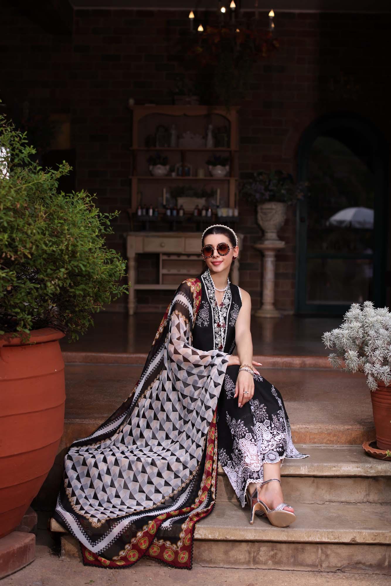 Noor by Saadia Asad | Eid Luxe Printkari 24 | D6 - Rang-e-Khaas