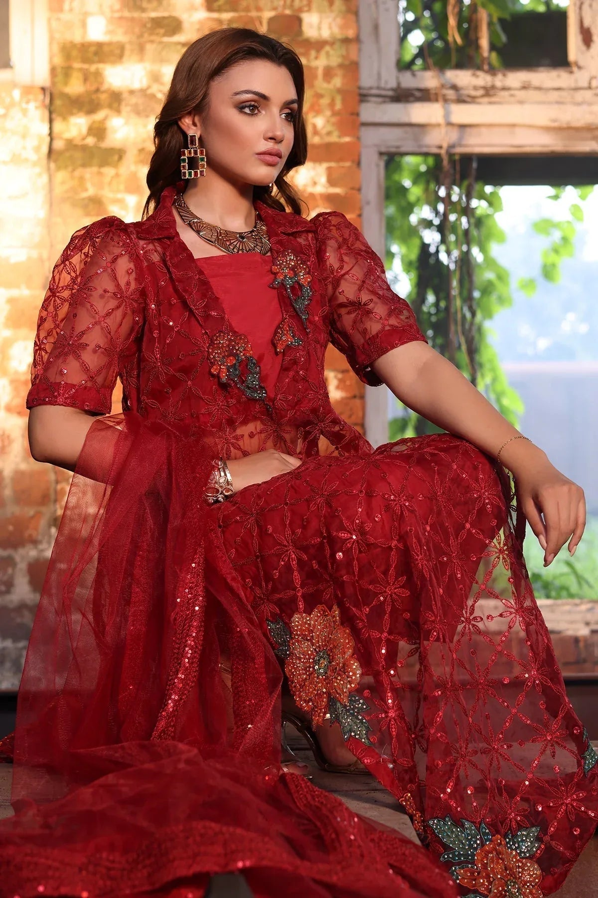 Charizma | Festive Pret | CMA-4-052 - Rang-e-Khaas