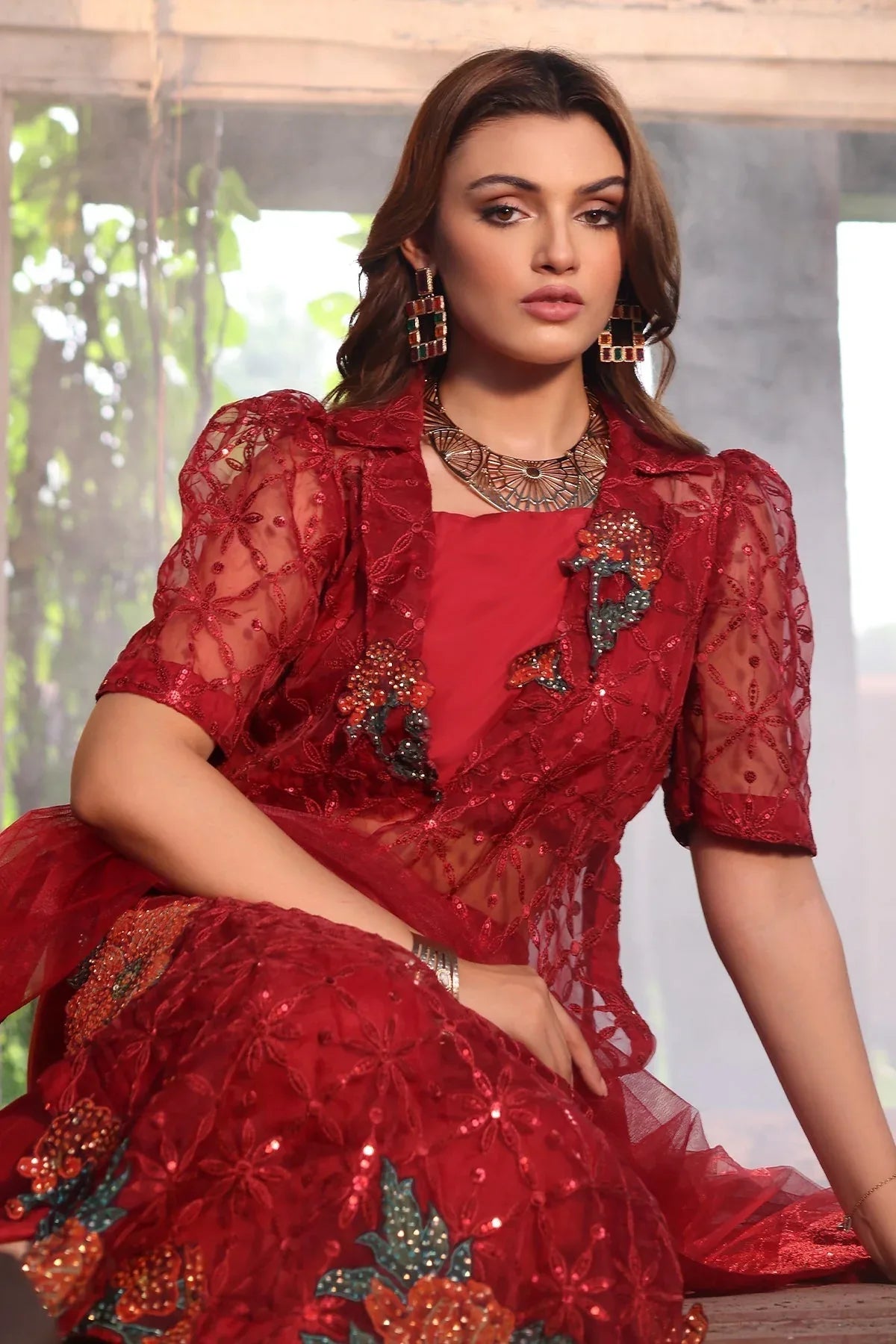 Charizma | Festive Pret | CMA-4-052 - Rang-e-Khaas