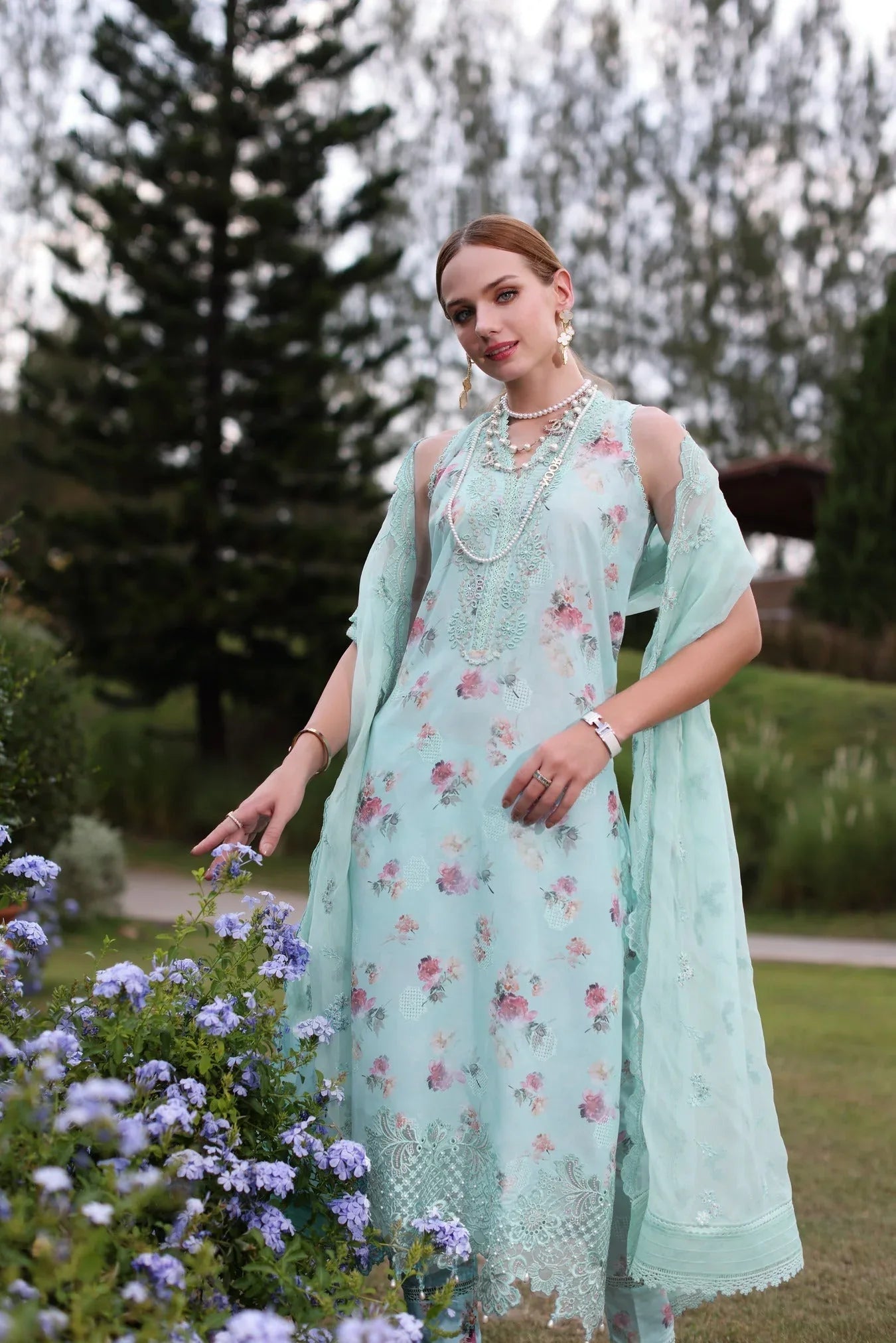 Noor by Saadia Asad | Eid Luxe Printkari 24 | D5 - Rang-e-Khaas