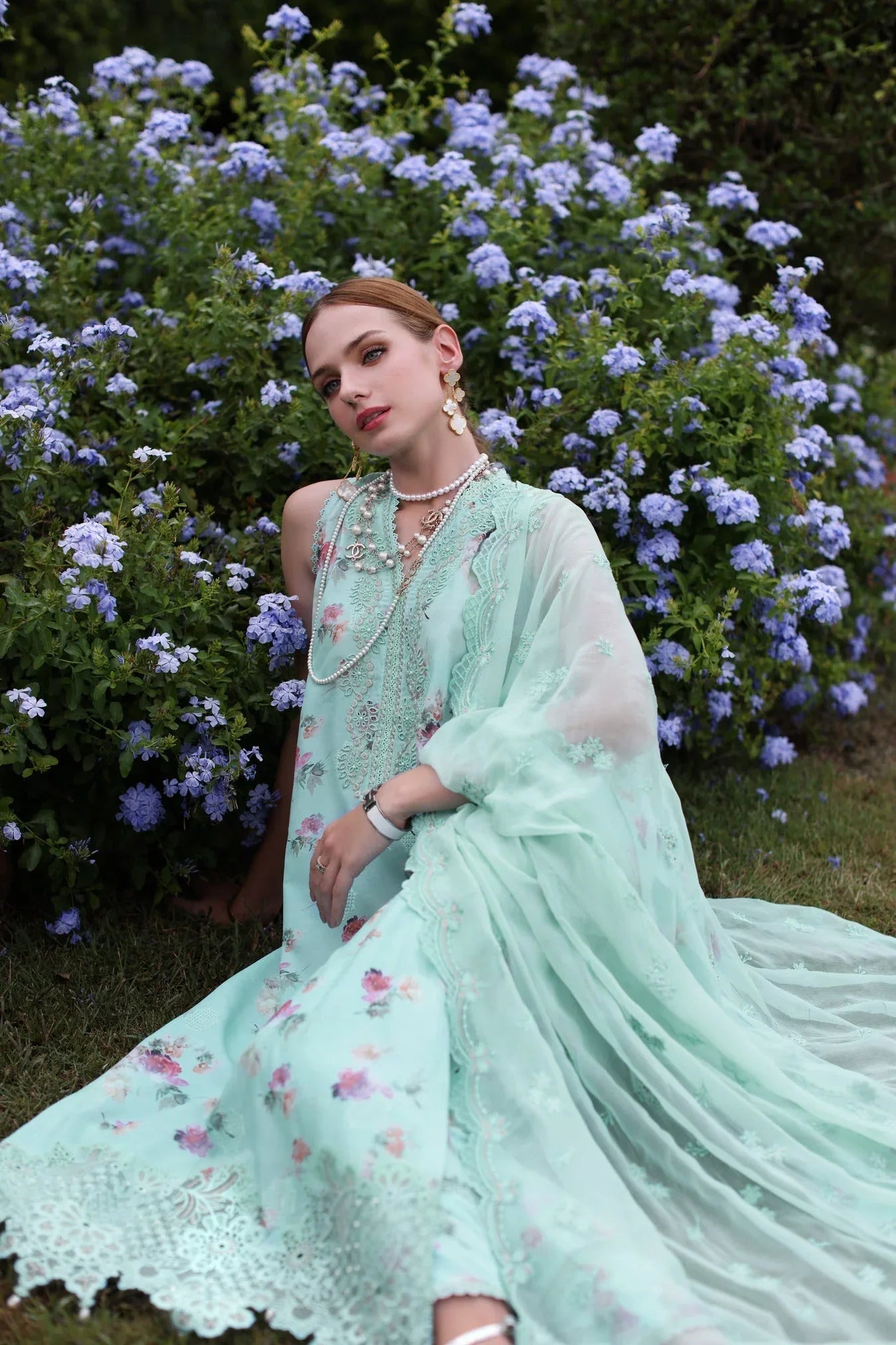 Noor by Saadia Asad | Eid Luxe Printkari 24 | D5 - Rang-e-Khaas