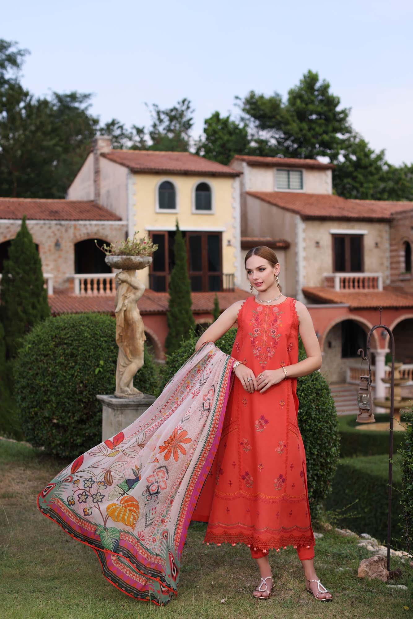 Noor by Saadia Asad | Eid Luxe Printkari 24 | D3 - Rang-e-Khaas