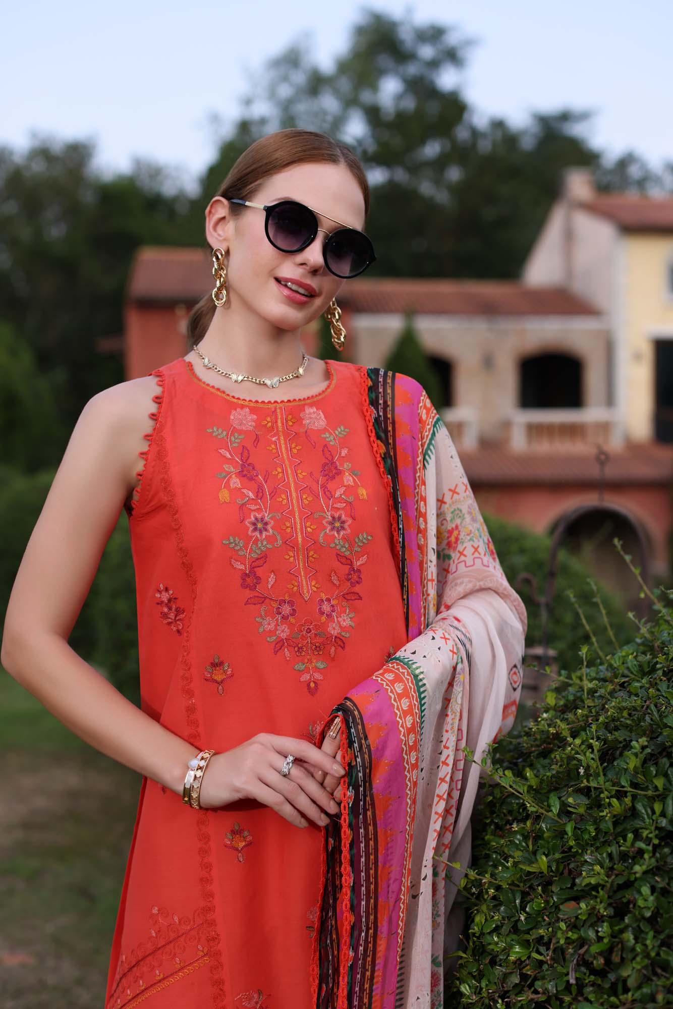 Noor by Saadia Asad | Eid Luxe Printkari 24 | D3 - Rang-e-Khaas