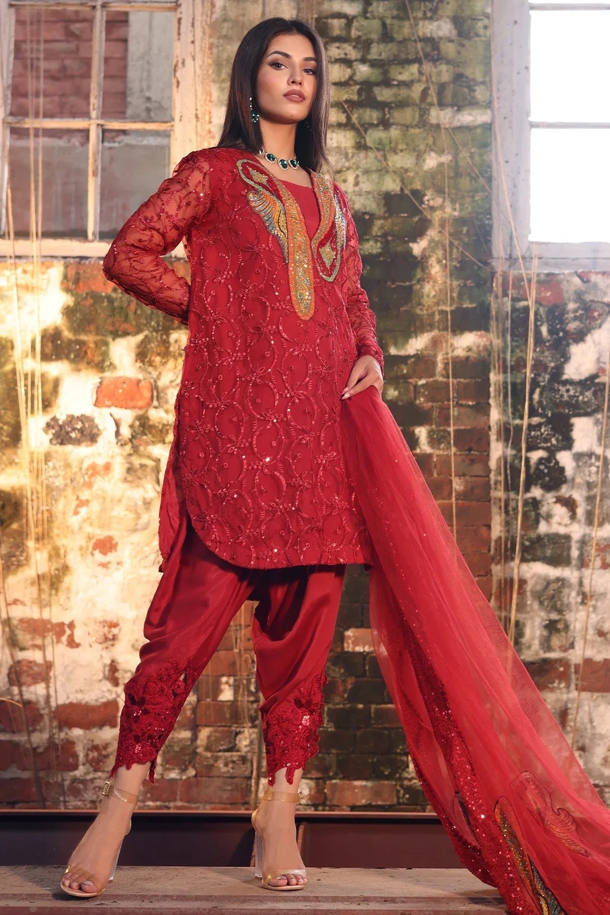Charizma | Festive Pret | CMA-4-051 MM - Rang-e-Khaas