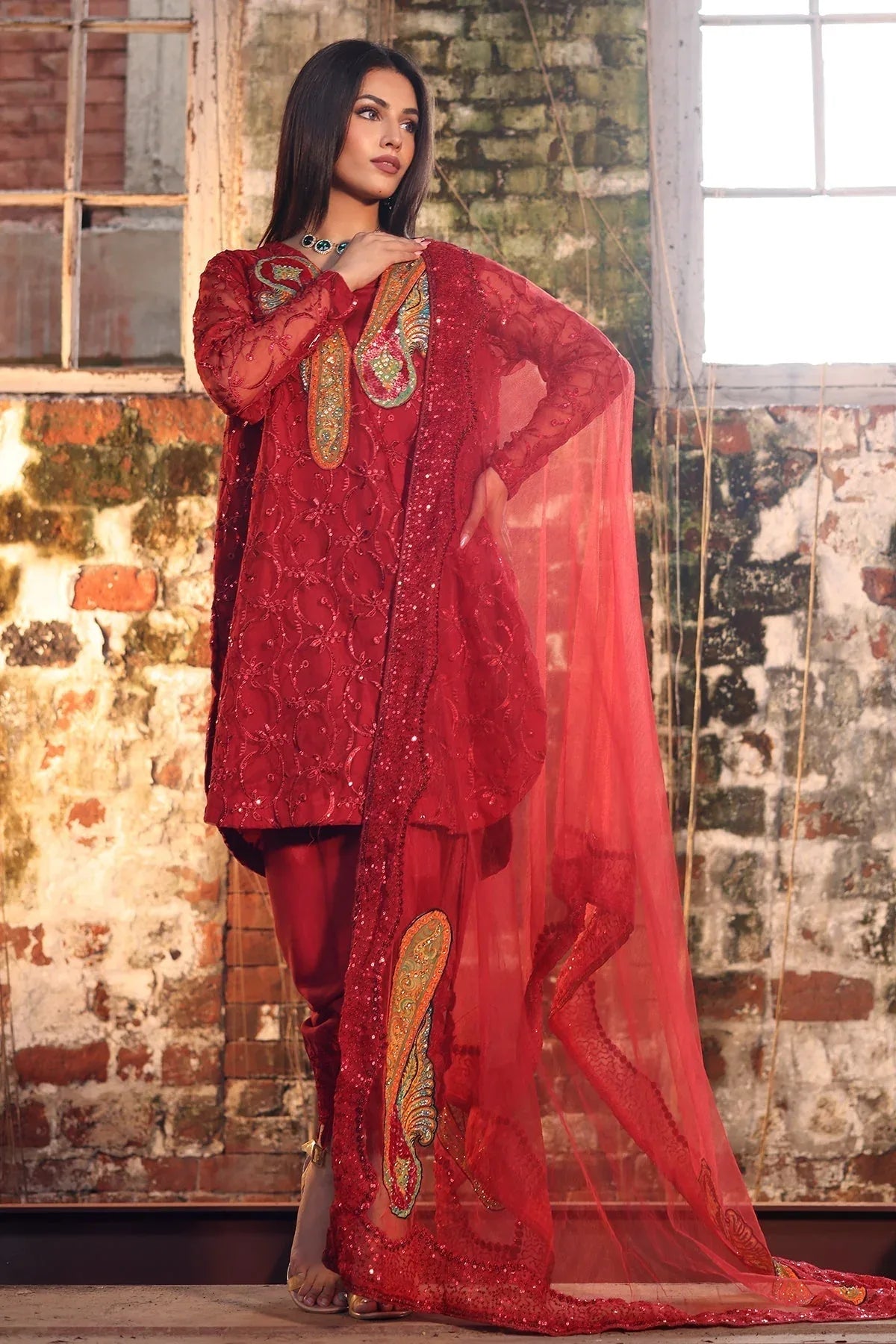 Charizma | Festive Pret | CMA-4-051 MM - Rang-e-Khaas