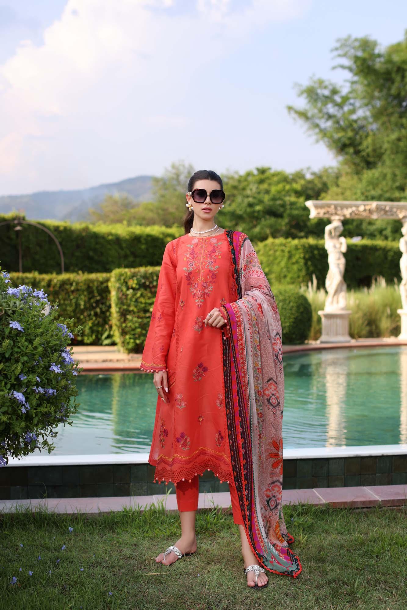 Noor by Saadia Asad | Eid Luxe Printkari 24 | D3 - Rang-e-Khaas