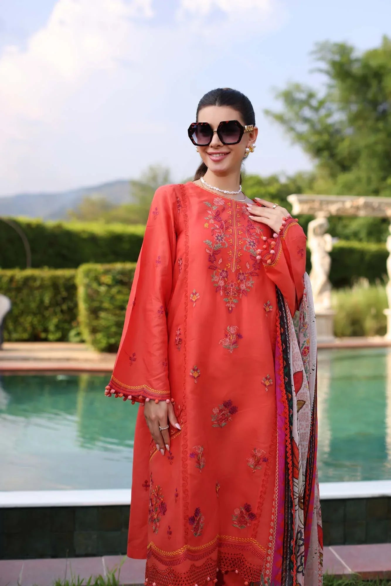 Noor by Saadia Asad | Eid Luxe Printkari 24 | D3 - Rang-e-Khaas