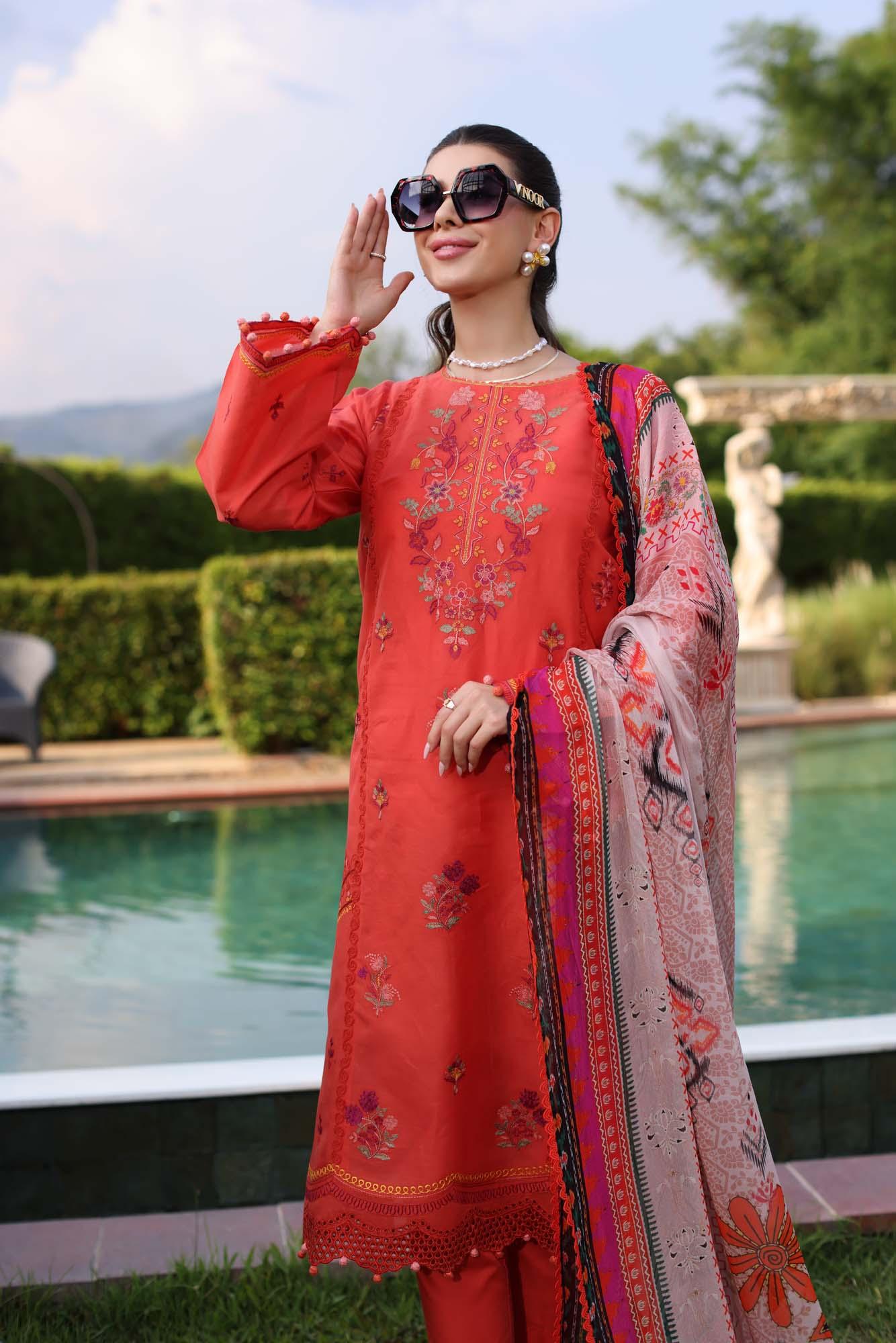 Noor by Saadia Asad | Eid Luxe Printkari 24 | D3 - Rang-e-Khaas